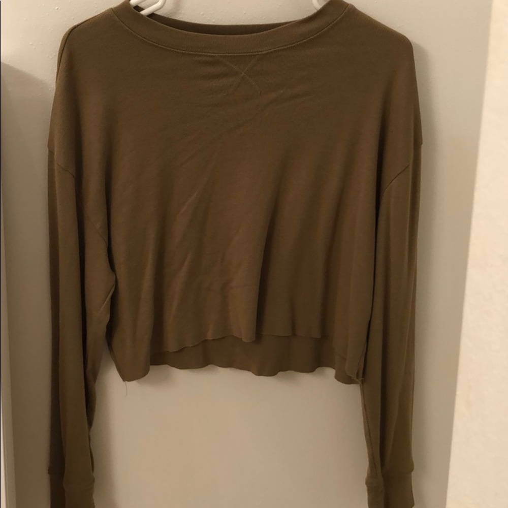 Cropped sweater